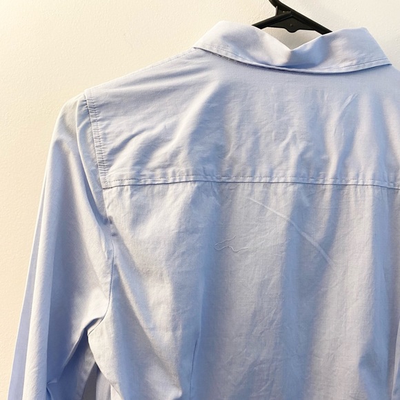 J. CREW Long-Sleeve Stretch Perfect Shirt, Size M - Picture 4 of 11